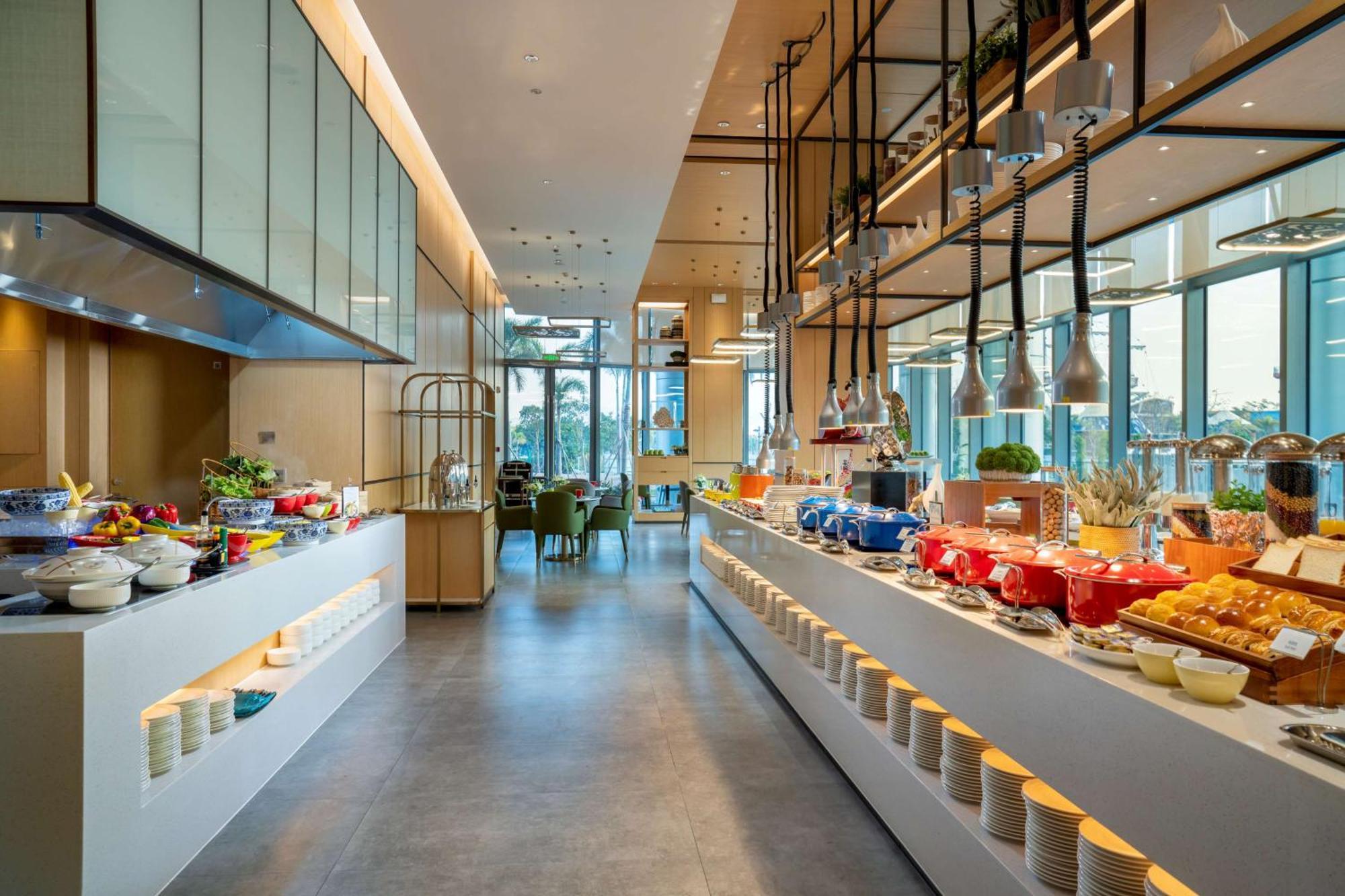 Hilton Garden Inn Zhuhai Hengqin Sumlodol Park ภายนอก รูปภาพ