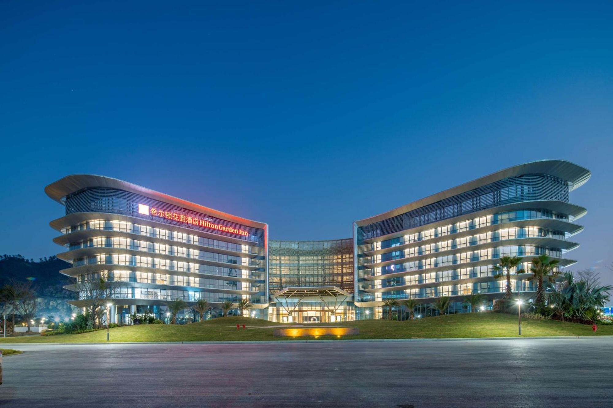 Hilton Garden Inn Zhuhai Hengqin Sumlodol Park ภายนอก รูปภาพ